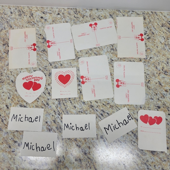 SOLD      Vintage Disney Valentine's Day Cards/ Postcards - Picture 6 of 10